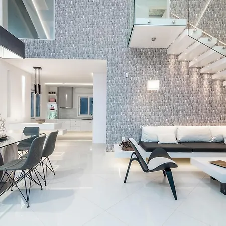 Luxury Cavo Mare Thalassa With Private Pool & Jacuzzi Plános